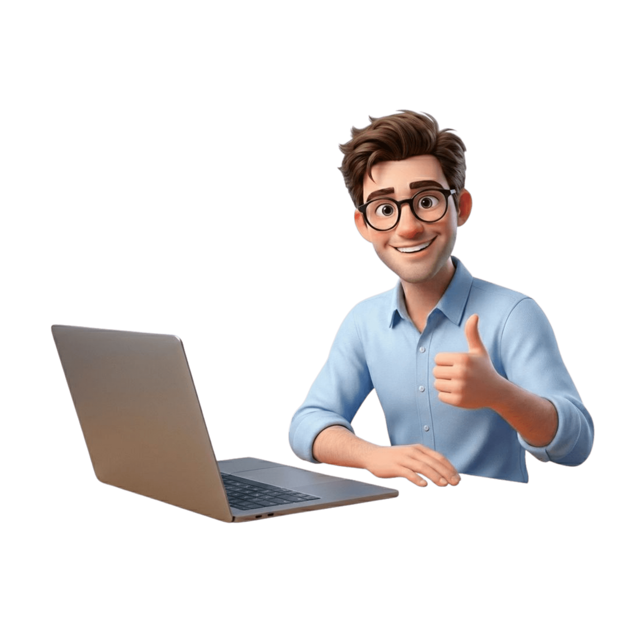 Business with website illustration